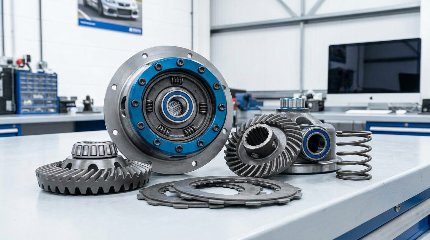 GT7レーシングカーのLSD（リミテッドスリップデフ）とドライブトレイン