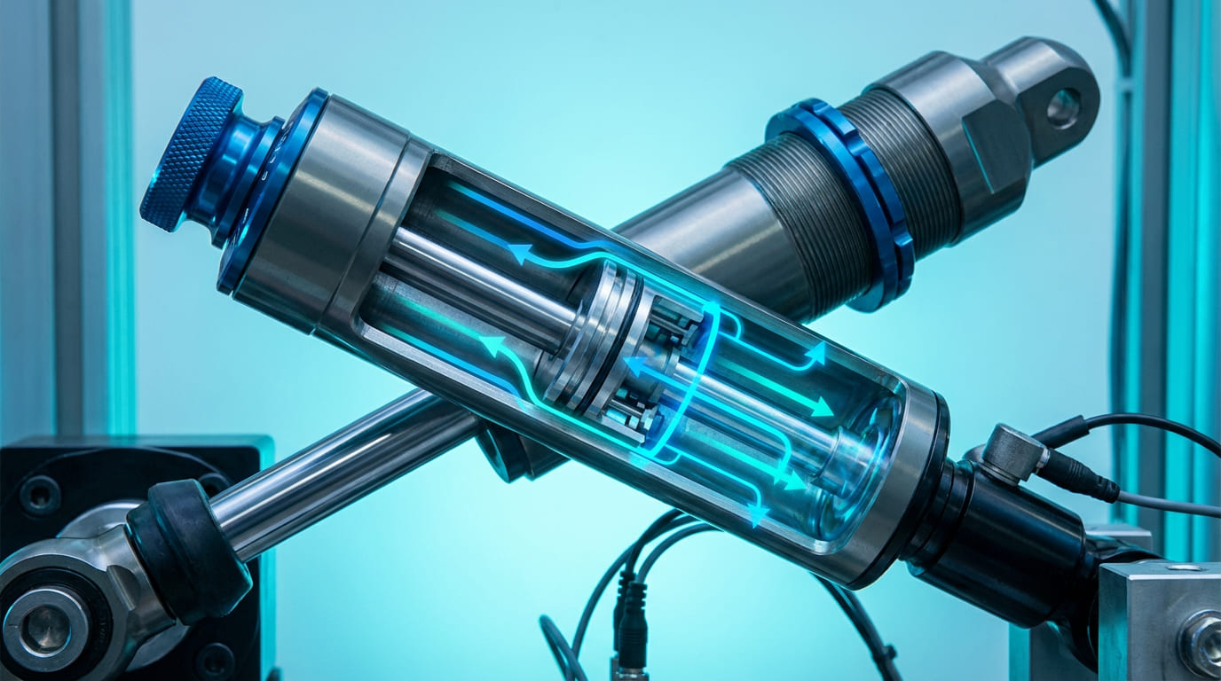 GT7 ダンパー縮み側（バンプ）調整のイメージ