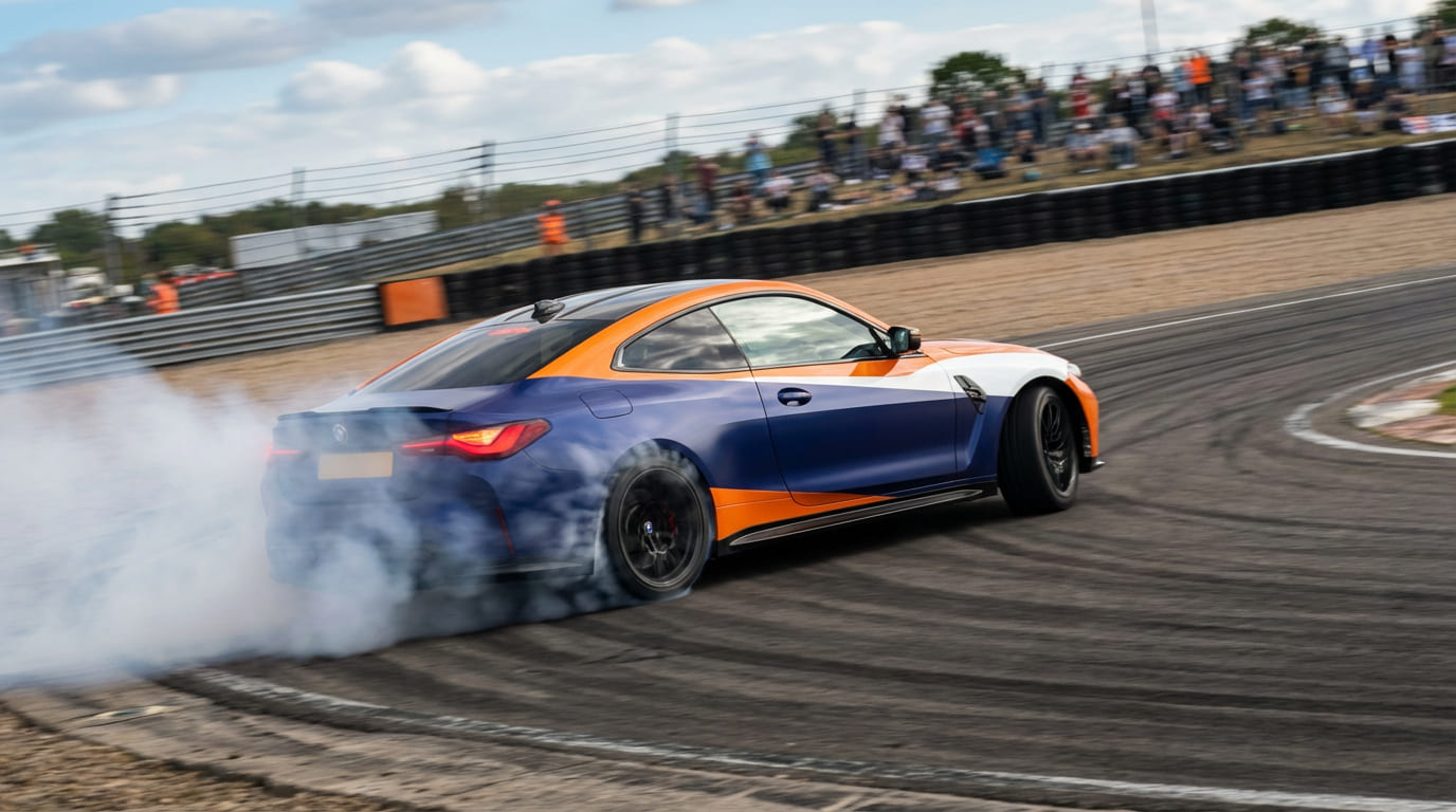 コーナー立ち上がり時のオーバーステア