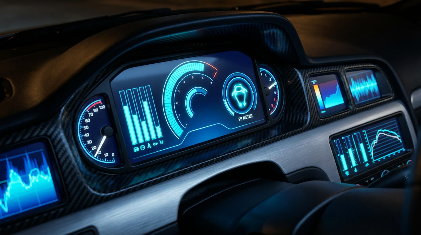 レーシングダッシュボード