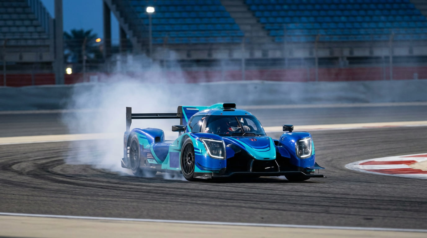 GT7レーシングカーのコーナー進入時のアンダーステア